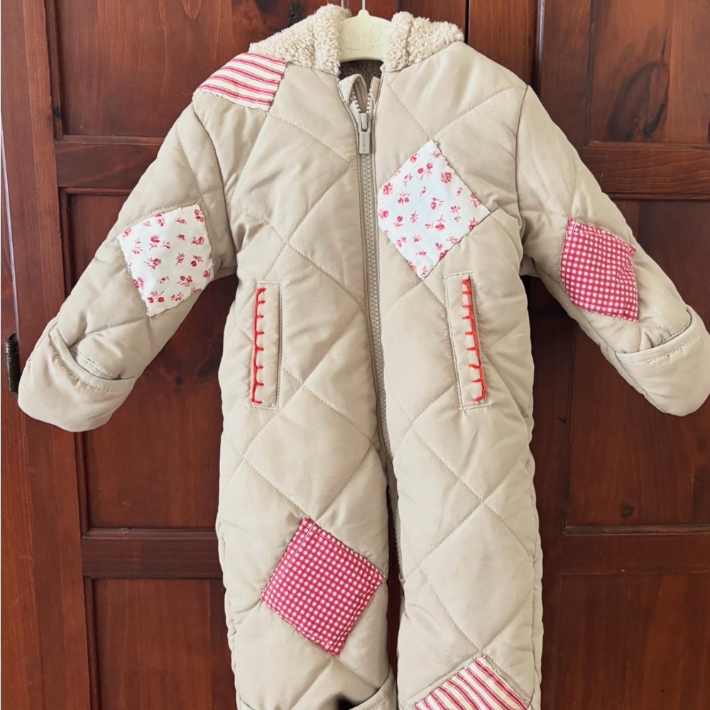 Upcycled Bunting Suit